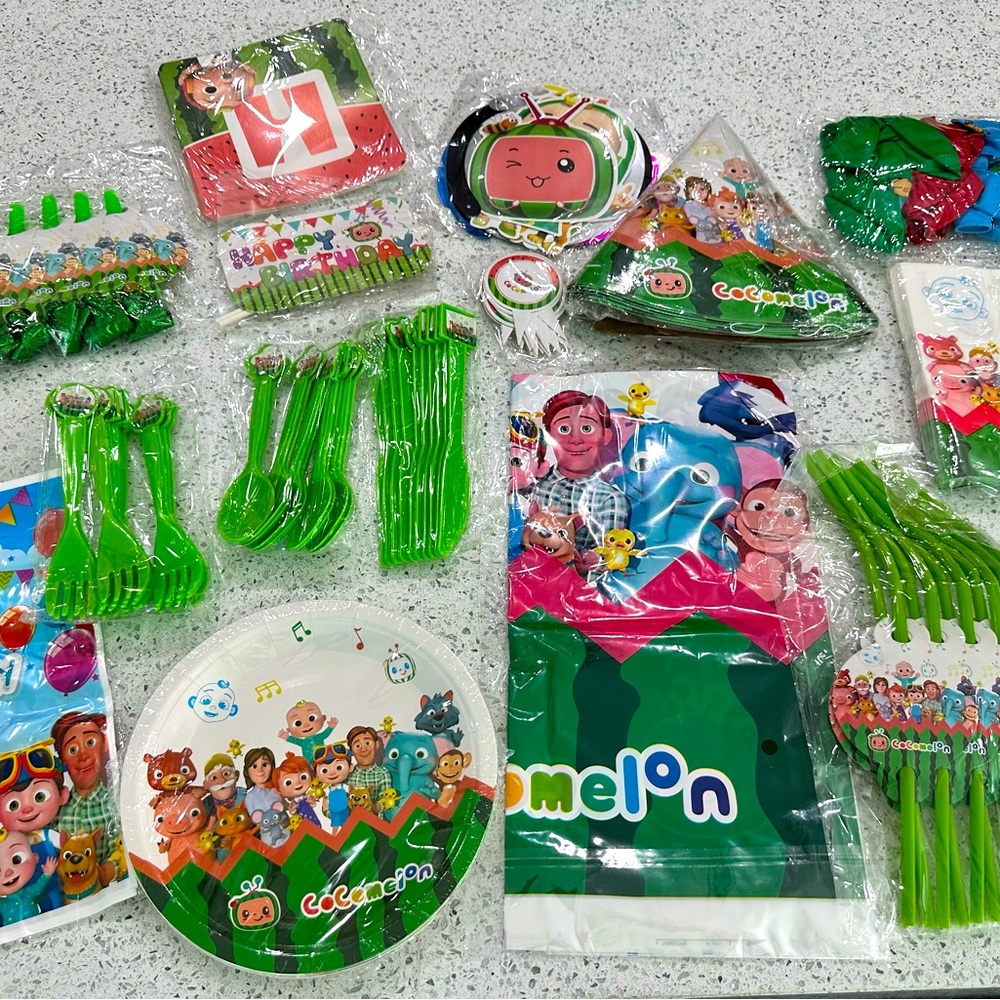 Cocomelon Birthday Party Supplies And Decorations